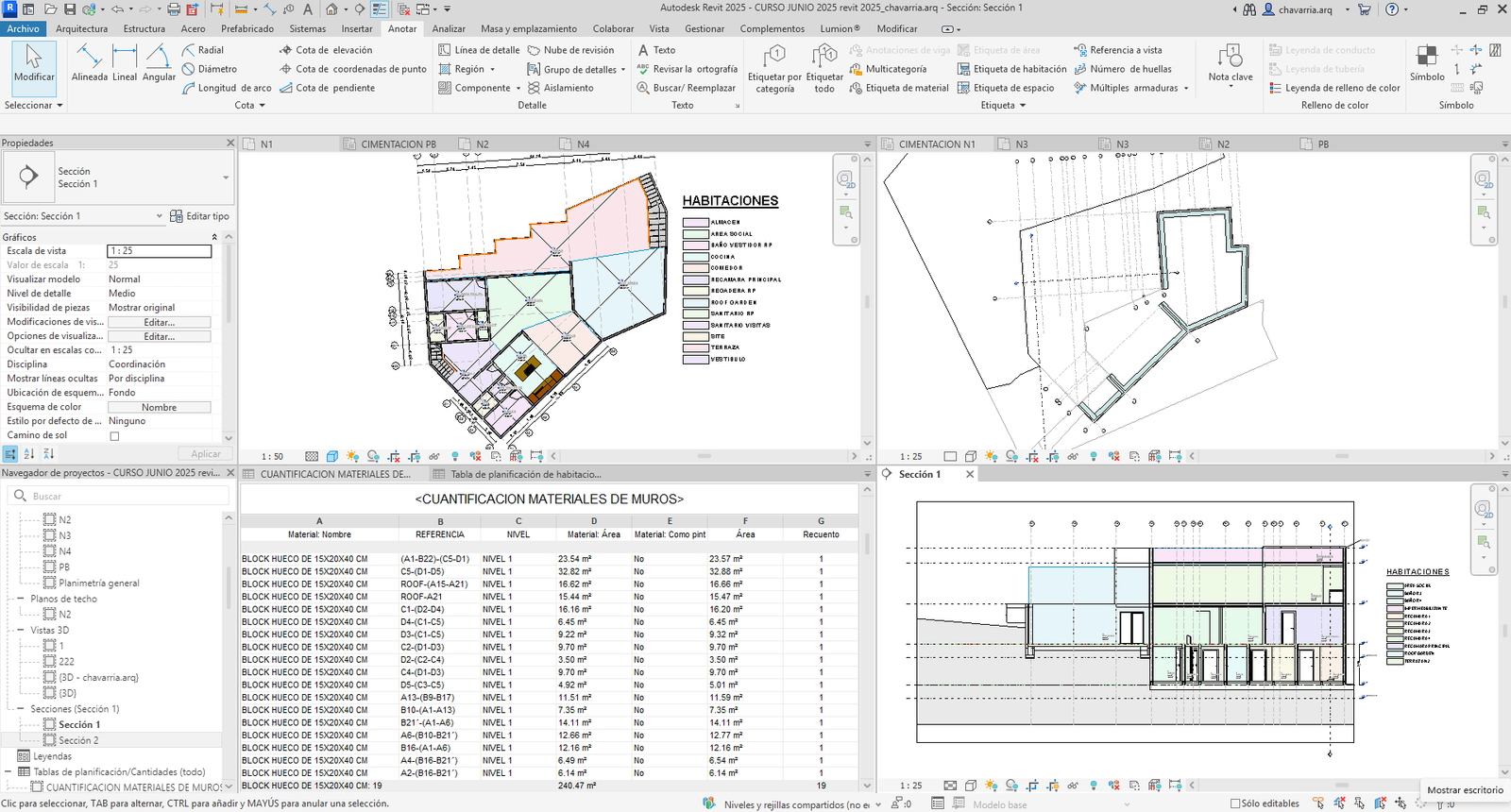 (PREVENTA) REVIT ARQUITECTURA+MEP ELECTRICO+ESTRUCTURA+CUANTIFICACION